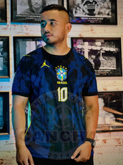 CAMISETA BRASIL VISITANTE 2026 PARCHES