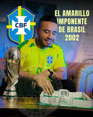 CAMISETA BRASIL RETRO LOCAL 2002