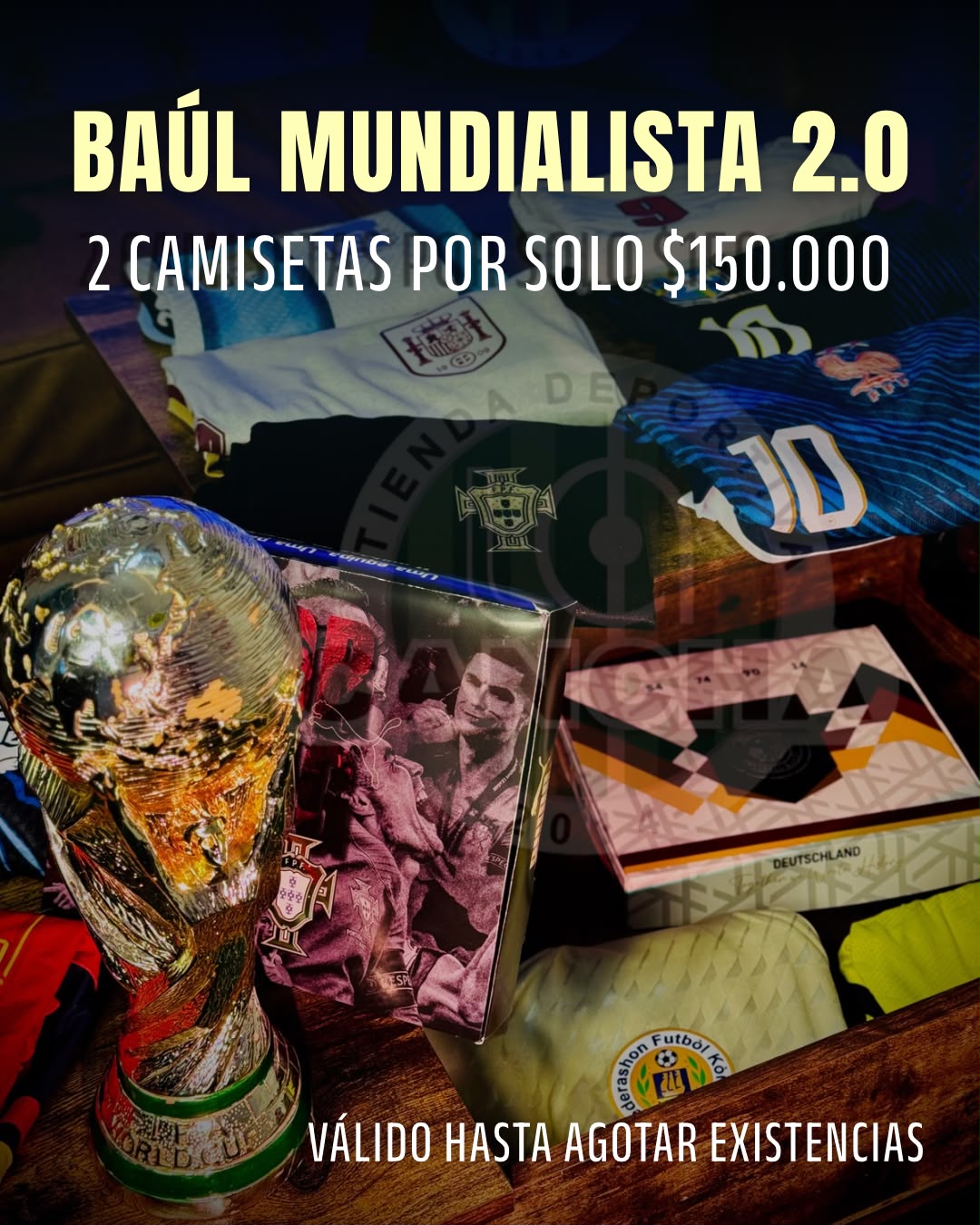 BAÚL MUNDIALISTA 2.0 VERSIÓN ESPECIAL