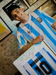 CAMISETA ARGENTINA RETRO LOCAL 1986