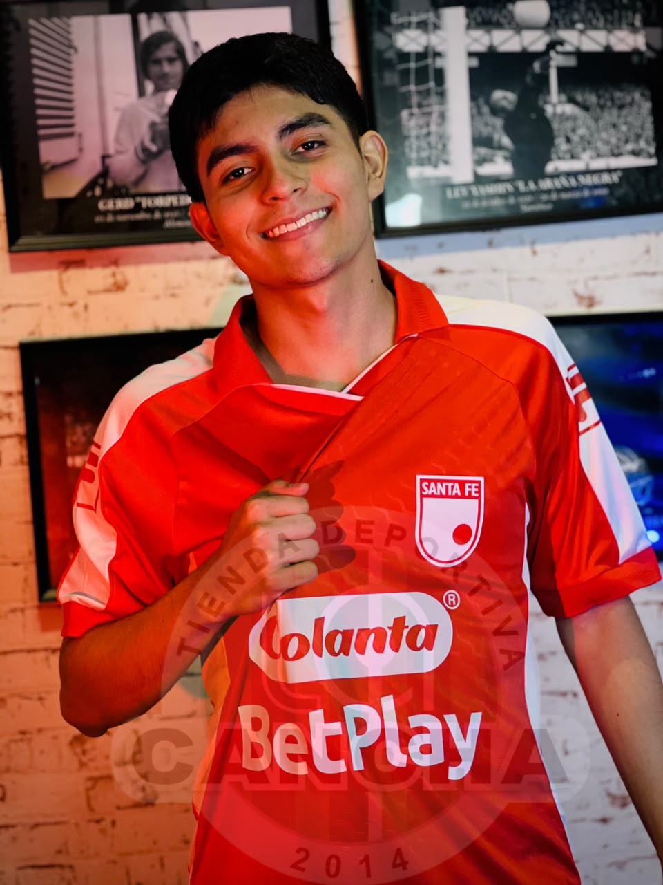 CAMISETA INDEPENDIENTE SANTA FE LOCAL 2026