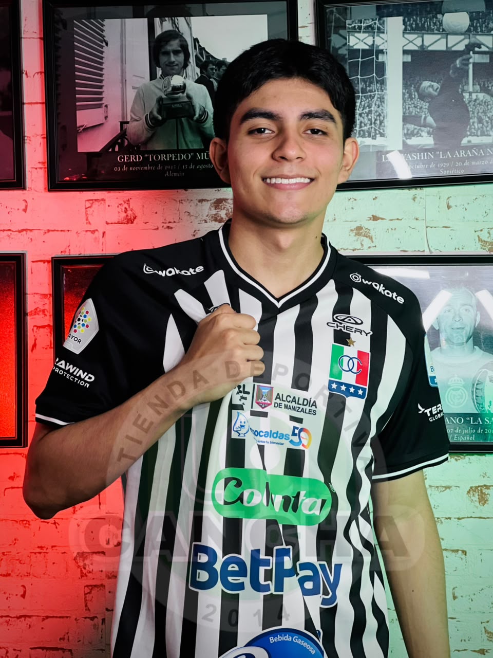 CAMISETA ONCE CALDAS VISITANTE 2026