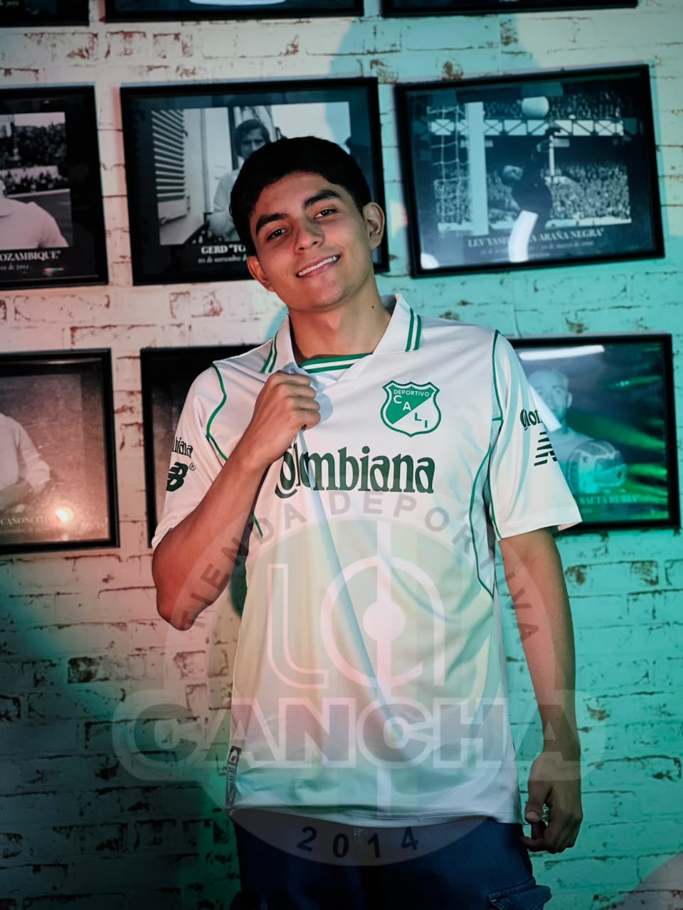 CAMISETA DEPORTIVO CALI VISITANTE 2001
