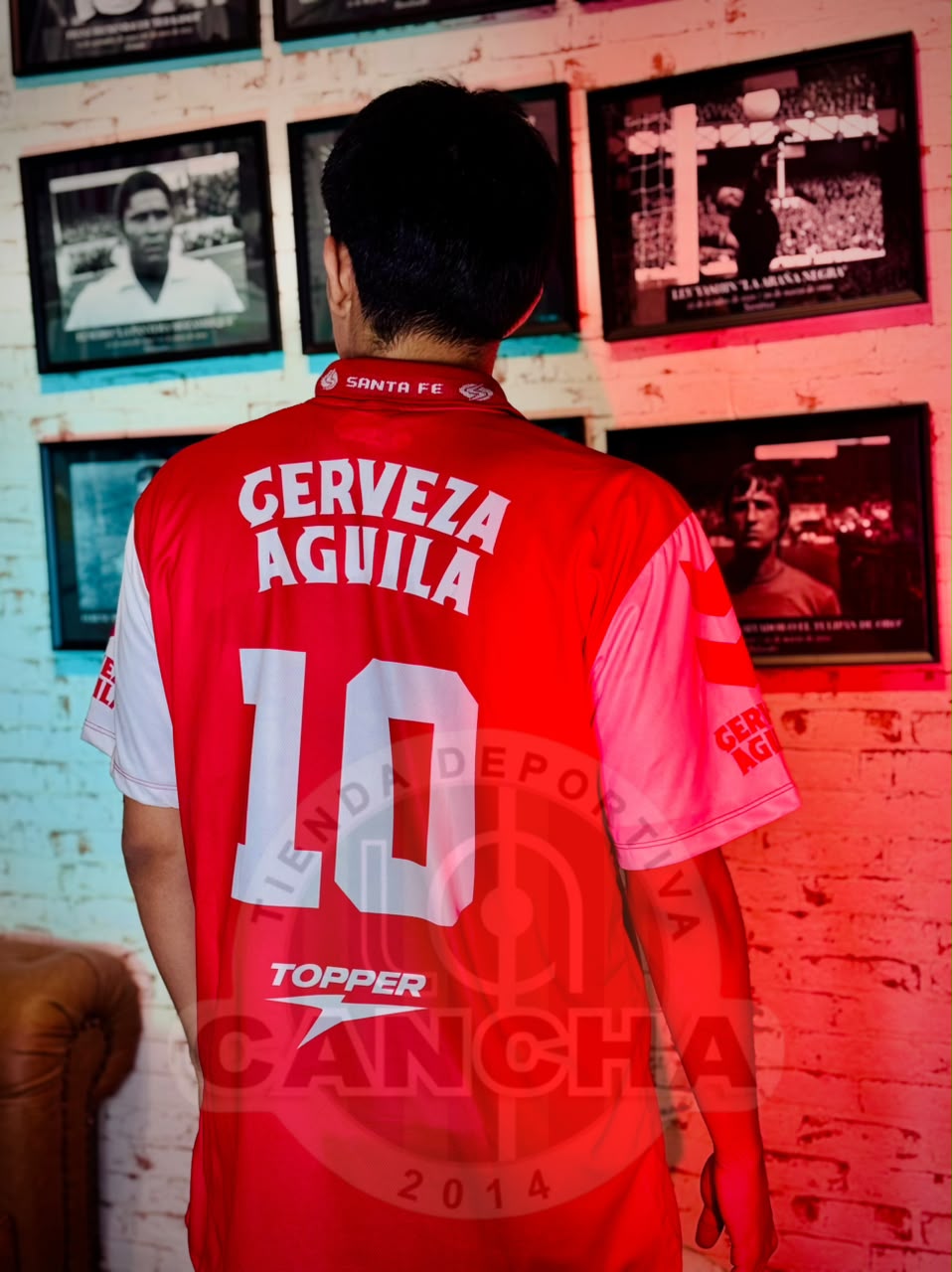 CAMISETA SANTA FE RETRO LOCAL 1999