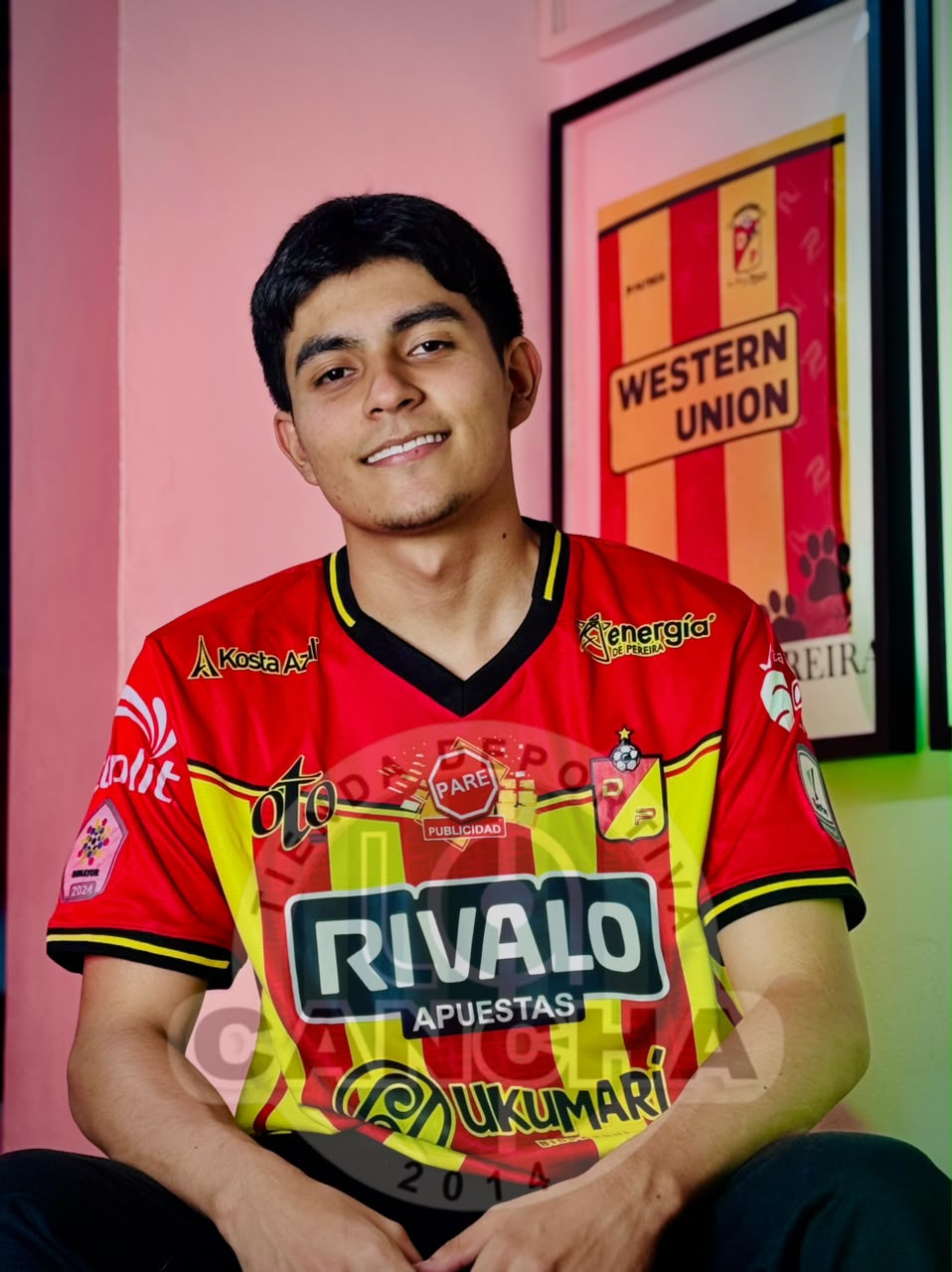 CAMISETA DEPORTIVO PEREIRA LOCAL 2024/2025