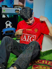 CAMISETA MANCHESTER UNITED RETRO LOCAL 2007/2008