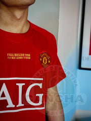 CAMISETA MANCHESTER UNITED RETRO LOCAL 2007/2008
