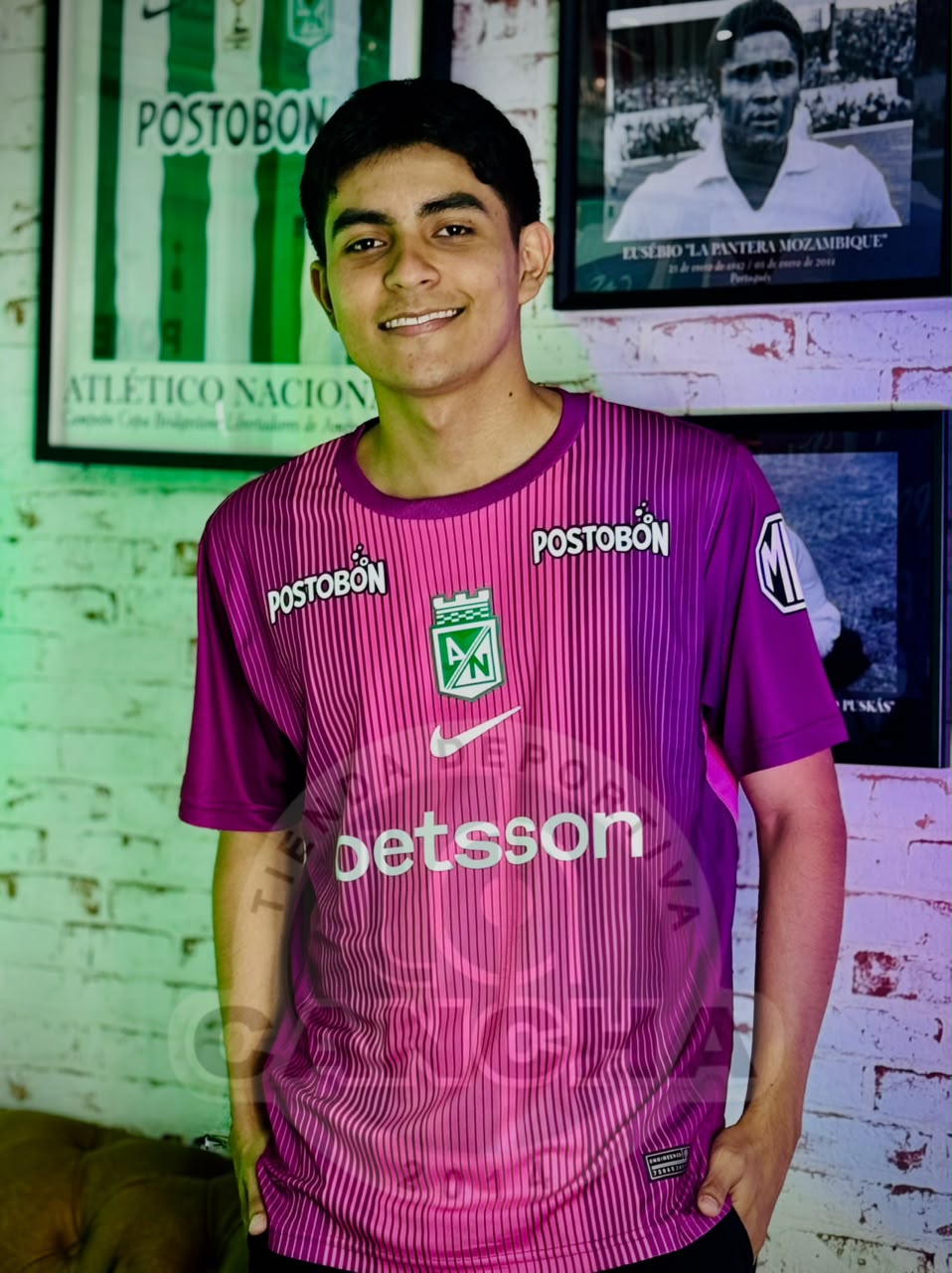 CAMISETA NACIONAL ARMANI #34 MORADA PLAYER