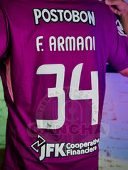CAMISETA NACIONAL ARMANI #34 MORADA PLAYER