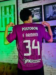 CAMISETA NACIONAL ARMANI #34 MORADA PLAYER