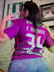 CAMISETA NACIONAL ARMANI #34 MORADA PLAYER