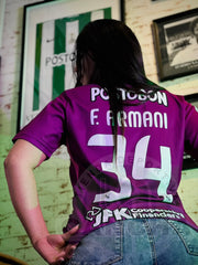 CAMISETA NACIONAL ARMANI #34 MORADA PLAYER