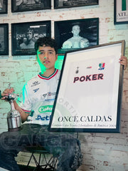 CAMISETA ONCE CALDAS LOCAL 2026