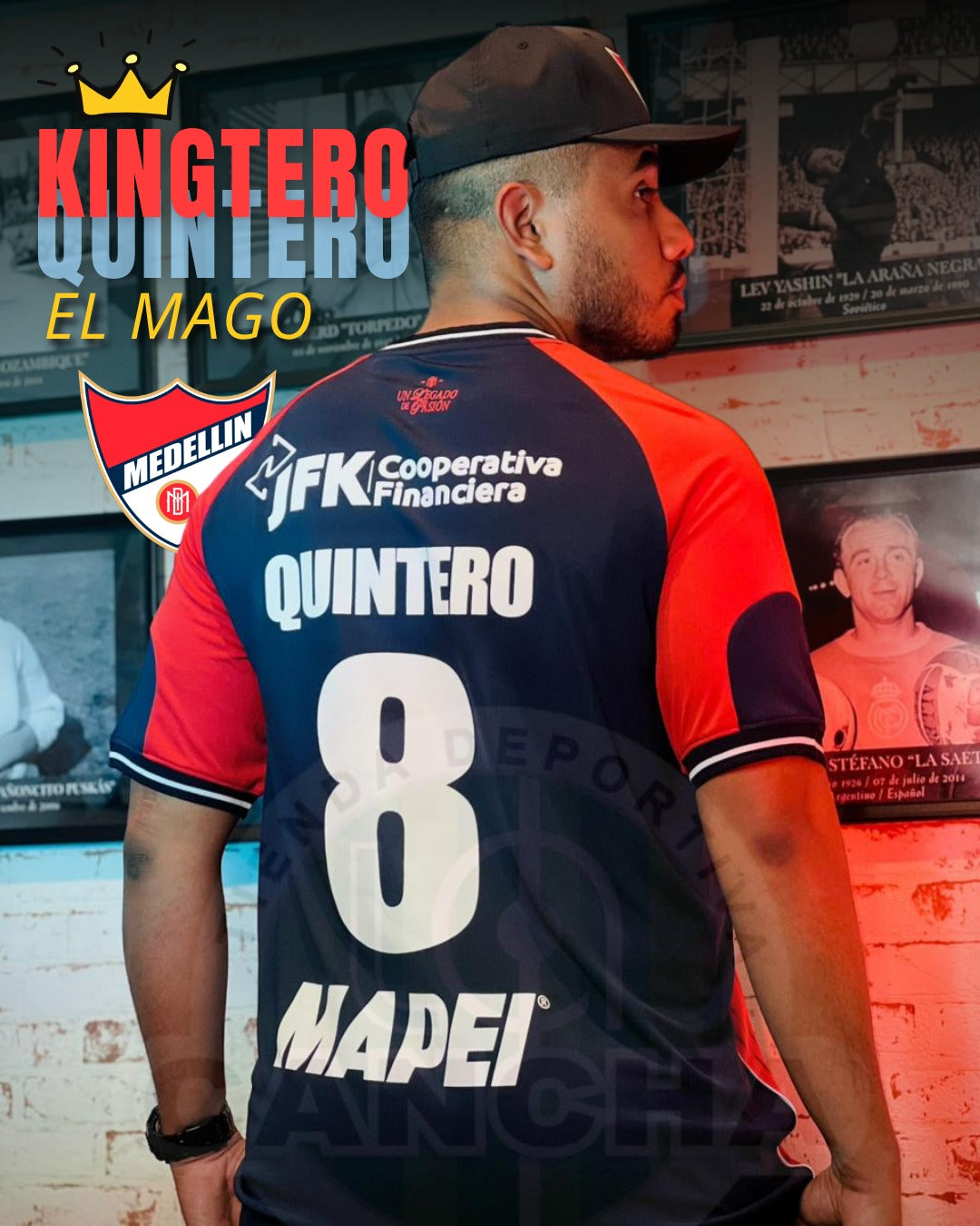 CAMISETA DIM LOCAL #8 QUINTERO 2026/2027