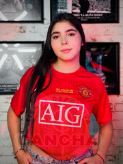 CAMISETA MANCHESTER UNITED RETRO LOCAL 2007/2008
