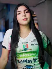 CAMISETA CAMISETA ONCE CALDAS LOCAL 2025 DAMA Y NIÑO