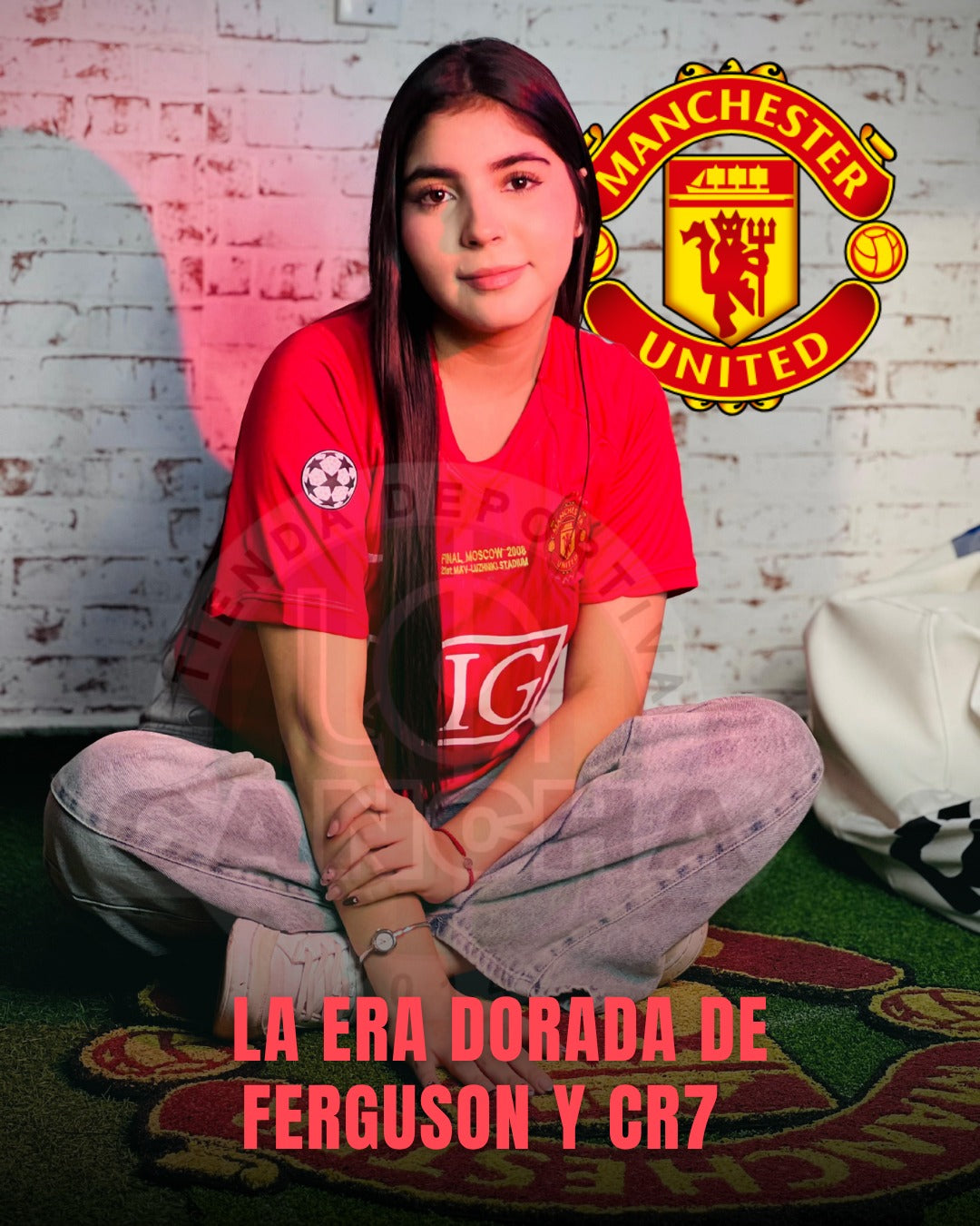 CAMISETA MANCHESTER UNITED RETRO LOCAL 2007/2008