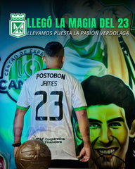CAMISETA NACIONAL VISITANTE  JAMES #23 2026/2027