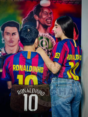 CAMISETA BARCELONA RETRO LOCAL 2005/2006