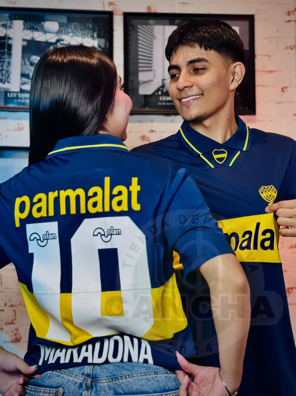 CAMISETA BOCA JUNIOR RETRO 1995/1996