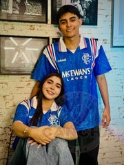 CAMISETA GLASGOW RANGERS  LOCAL 1996-1997