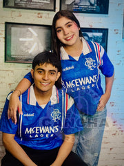 CAMISETA GLASGOW RANGERS  LOCAL 1996-1997