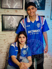 CAMISETA GLASGOW RANGERS  LOCAL 1996-1997