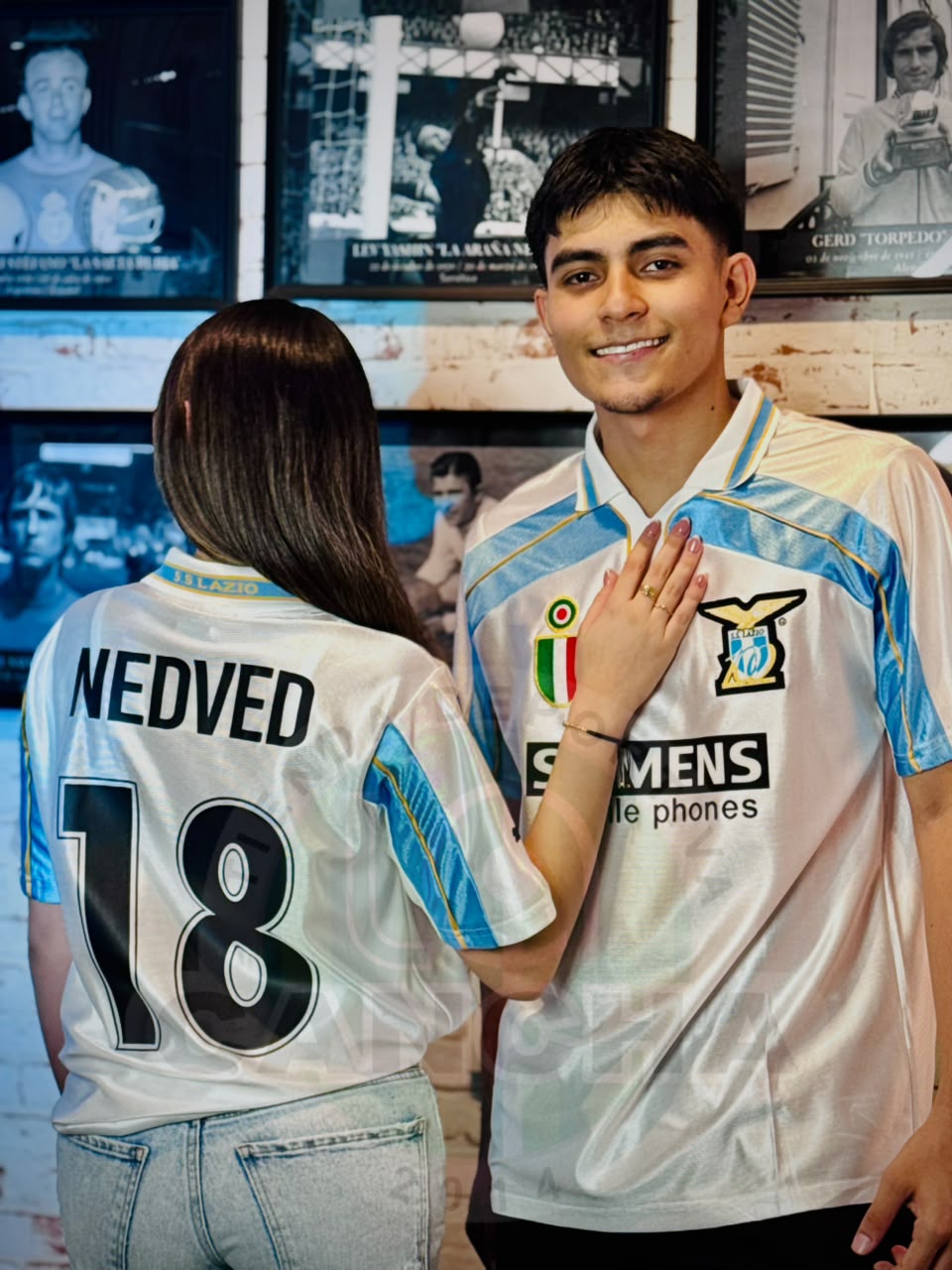 CAMISETA LAZIO CENTENARIO 1999/2000