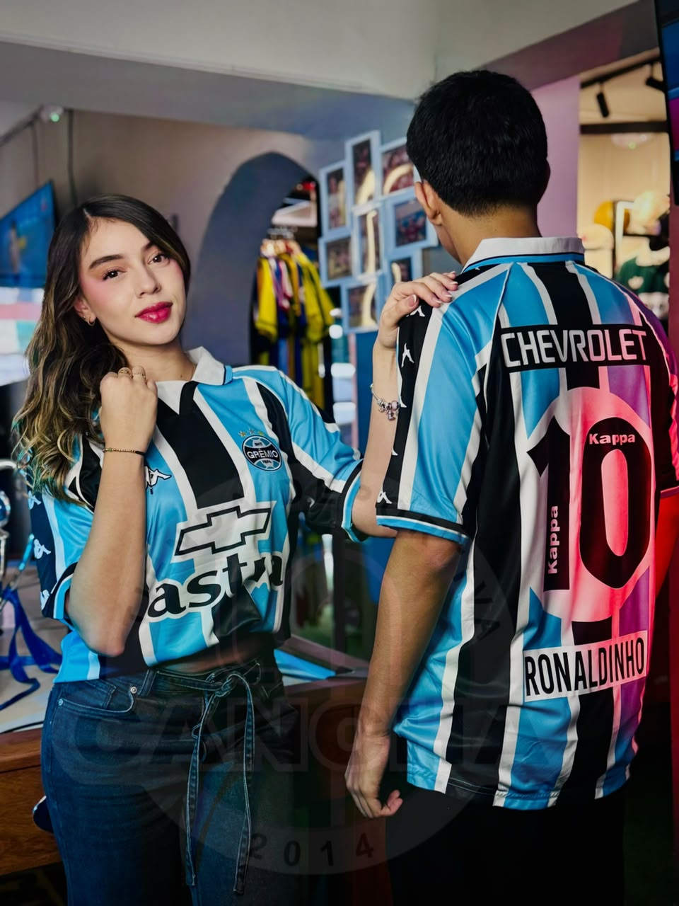 CAMISETA GREMIO LOCAL RETRO 2000/2001