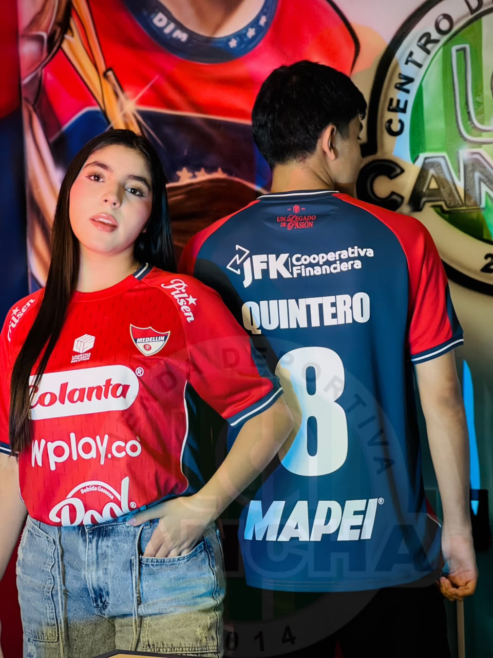 CAMISETA DIM LOCAL #8 QUINTERO PLAYER 2026/2027