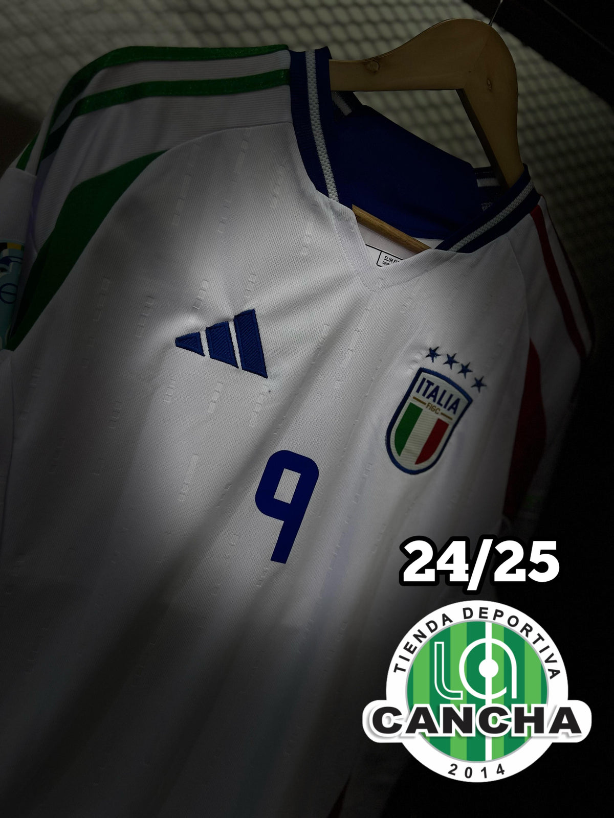 CAMISETA ITALIA VISITANTE 1.1 2024/2025