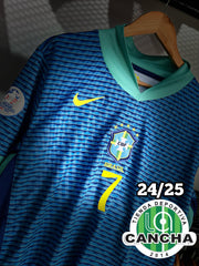 CAMISETA BRASIL VISITANTE 1.1 FANS 2024/2025