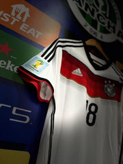 CAMISETA ALEMANIA RETRO LOCAL 2014 SEMI ORIGINAL