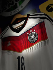 CAMISETA ALEMANIA RETRO LOCAL 2014 SEMI ORIGINAL