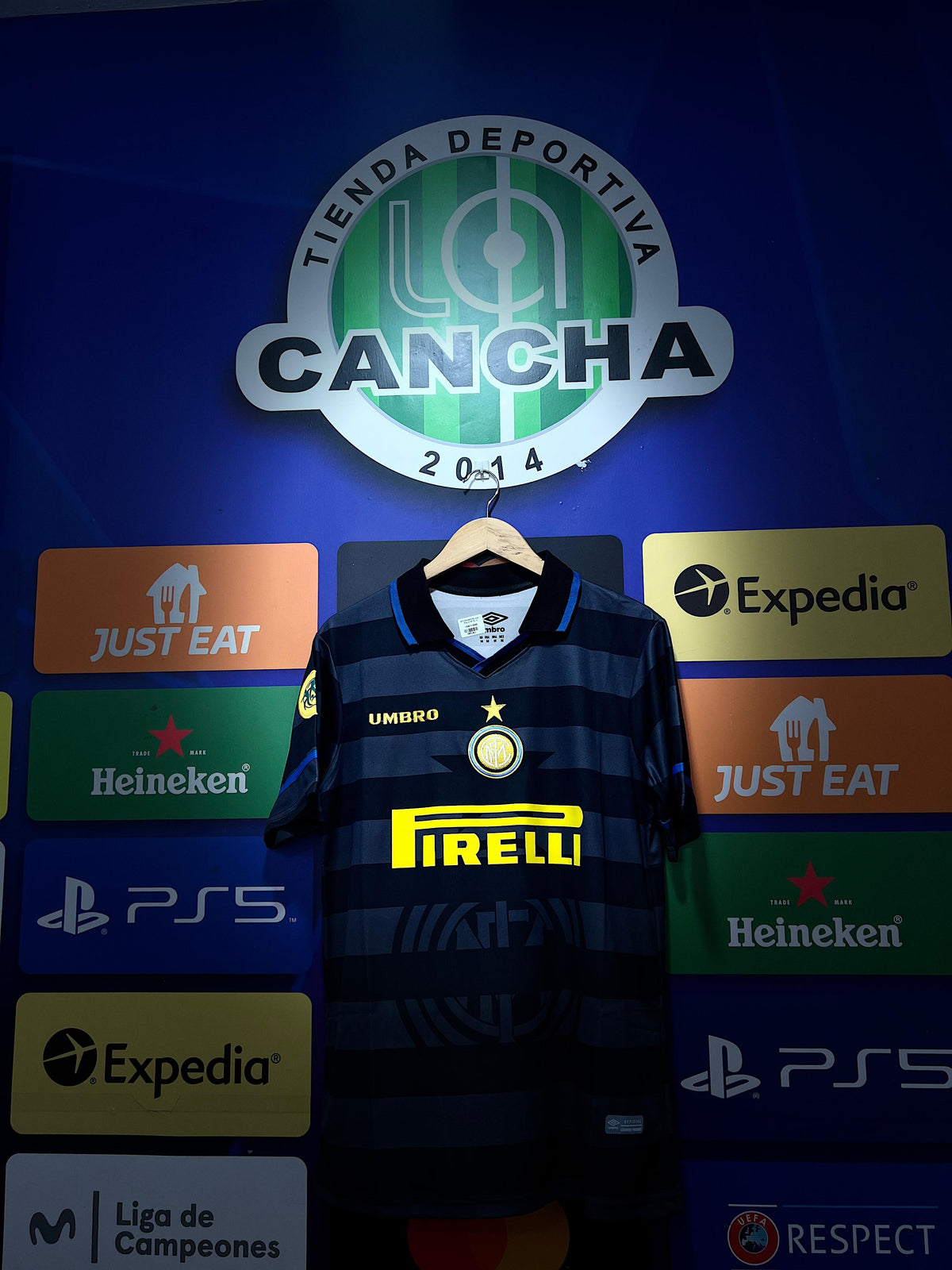 CAMISETA INTER DE MILAN RETRO LOCAL 1.1 1997/1998