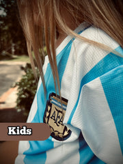 CAMISETA ARGENTINA LOCAL RETRO 1986 KIDS