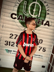 CAMISETA MILAN RETRO LOCAL GAMA ALTA 2006/2007 KIDS