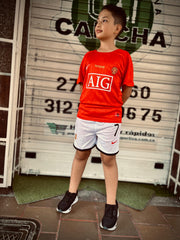 CAMISETA MANCHESTER UNITED RETRO LOCAL GAMA ALTA 2007/2008 KIDS