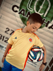 CAMISETA SELECCIÓN COLOMBIA LOCAL 2024/2025 KIDS