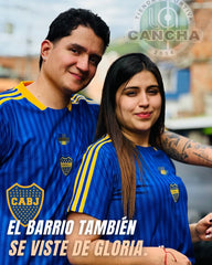 CAMISETA BOCA JUNIORS TERRACE ICONIS 2025