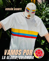 CAMISETA SELECCION COLOMBIA VERSION ESPECIAL 100 AÑOS