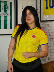 CAMISETA SELECCION COLOMBIA LOCAL DAMA 2026