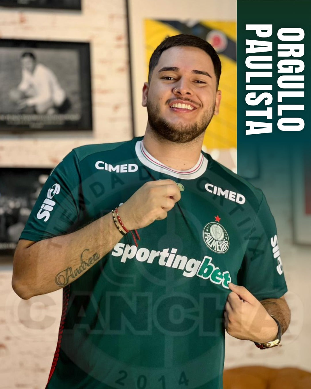 CAMISETA PALMEIRAS LOCAL 2026