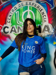 CAMISETA LEICESTER CITY RETRO LOCAL 2015/2016