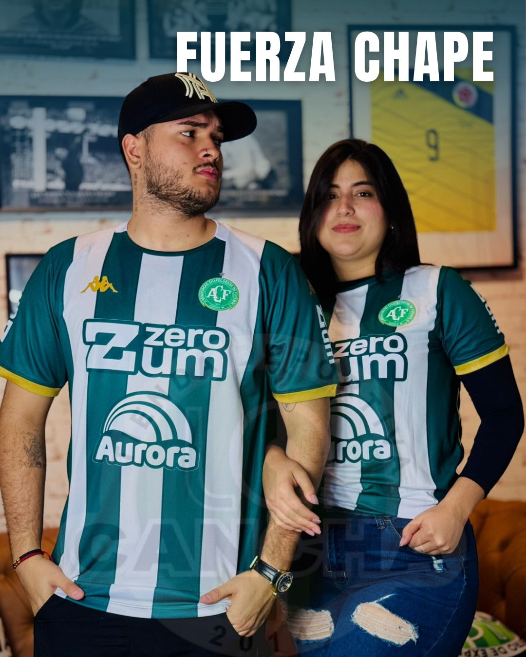 CAMISETA CHAPECOENSE LOCAL CON PATROCINADORES 2026