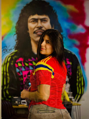 CAMISETA COLOMBIA RETRO 1990 VISITANTE