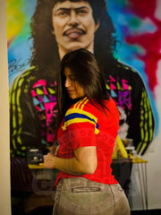 CAMISETA COLOMBIA RETRO 1990 VISITANTE