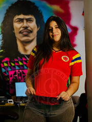 CAMISETA COLOMBIA RETRO 1990 VISITANTE