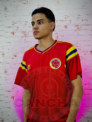 CAMISETA COLOMBIA RETRO 1990 VISITANTE