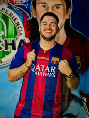 CAMISETA BARCELONA RETRO LOCAL 2015